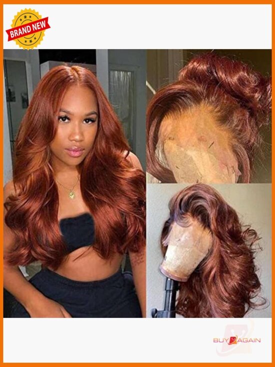 28 Inch Body Wave Lace Front Wig Human Hair 13x6 Frontal Wig main image 6